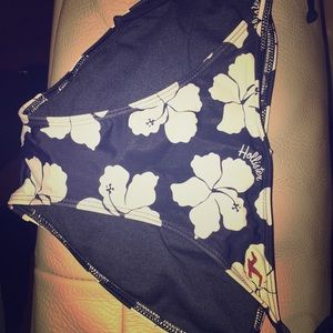 Hollister Navy Bikini Bottoms